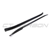PORSCHE 992 CARRERA 2018+ CARBON FIBRE SIDE SKIRTS V2