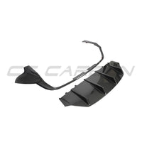 PORSCHE TAYCAN / TAYCAN 4 / TAYCAN 4S / TAYCAN GTS 2019+ CARBON FIBRE DIFFUSER