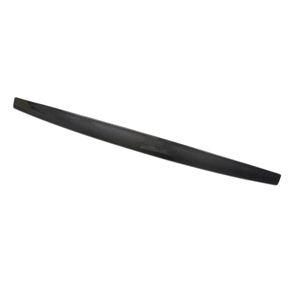 TESLA MODEL 3 2017-2023 CARBON FIBRE DASHBOARD TRIM STICK ON-Accessories-CT CARBON-CT Carbon - High-quality carbon fiber and gloss black aerodynamic parts for premium sports and luxury vehicles.