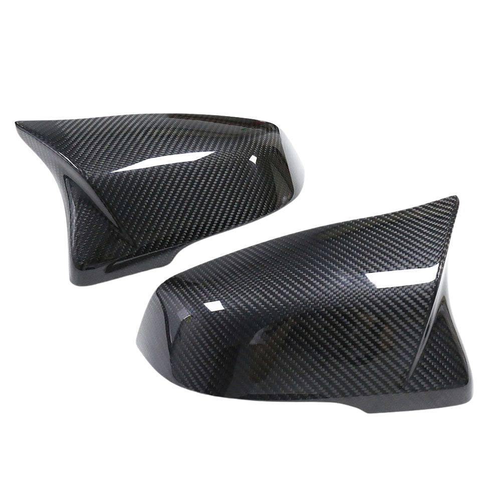 TOYOTA SUPRA A90 CARBON FIBRE MIRRORS - M-STYLE-Accessories-CT CARBON-CT Carbon - High-quality carbon fiber and gloss black aerodynamic parts for premium sports and luxury vehicles.