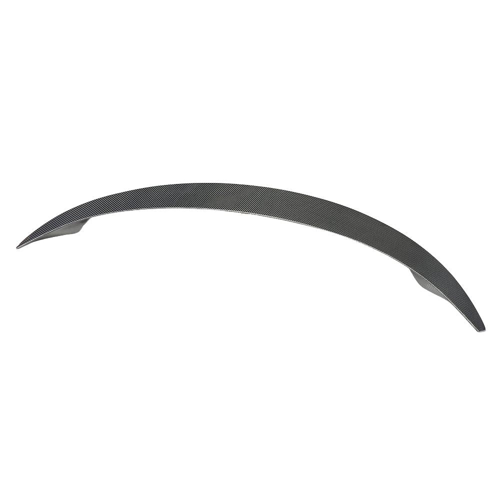 TESLA MODEL 3 2017-2023 CARBON FIBRE SPOILER - V4-Spoiler-CT CARBON-CT Carbon - High-quality carbon fiber and gloss black aerodynamic parts for premium sports and luxury vehicles.