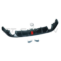 VOLKSWAGEN GOLF GTI/GTD MK7.5 2017-2020 GLOSS BLACK DIFFUSER WITH LED LIGHT