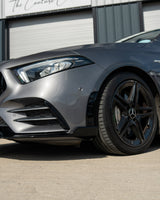 Évents de pare-chocs avant noir brillant pour Mercedes Classe A W177 2018-2022