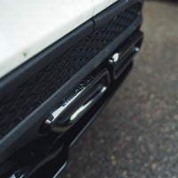 MERCEDES CLASSE C BERLINE/ESTATE W205 DIFFUSEUR NOIR BRILLANT ET EMBOUTS NOIR