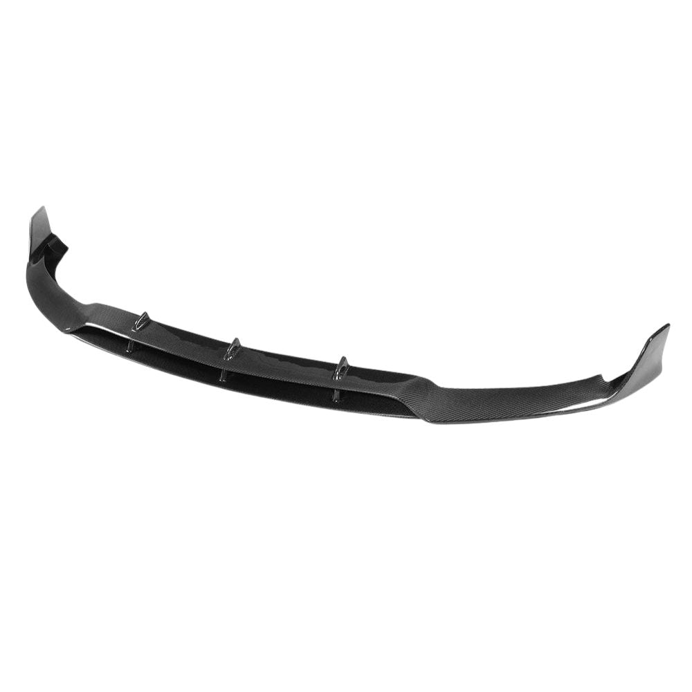 MERCEDES C63 W205 COUPE CARBON FIBRE SPLITTER - B-STYLE-Splitter-CT CARBON-CT Carbon - High-quality carbon fiber and gloss black aerodynamic parts for premium sports and luxury vehicles.