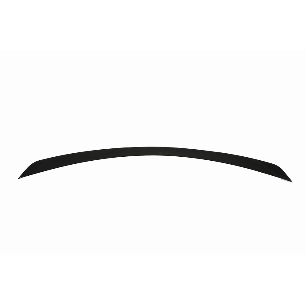 MERCEDES W213 2016-2020 E-CLASS GLOSS BLACK SPOILER-Spoiler-BLAK BY CT-CT Carbon - High-quality carbon fiber and gloss black aerodynamic parts for premium sports and luxury vehicles.