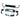 MERCEDES W213 2020-2023 E-CLASS GLOSS BLACK DIFFUSER & TIPS-Diffuser-BLAK BY CT-CT Carbon - High-quality carbon fiber and gloss black aerodynamic parts for premium sports and luxury vehicles.