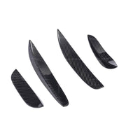 CANARDS/AILETTES EN FIBRE DE CARBONE DE PARE-CHOC AVANT MERCEDES W205 C63 & C63S
