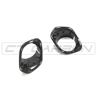 MINI COOPER S / JCW F56 CARBON FIBRE FOG LIGHT COVERS
