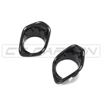 MINI COOPER S / JCW F56 CARBON FIBRE FOG LIGHT COVERS