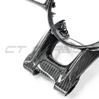 MERCEDES AMG 2016+ CARBON FIBRE STEERING WHEEL TRIM