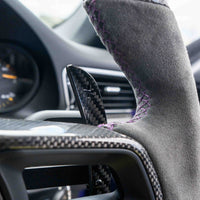 PORSCHE 911/CAYMAN/BOXSTER/CAYENNE/MACAN 2013+ MAGNETIC CARBON FIBRE PADDLES