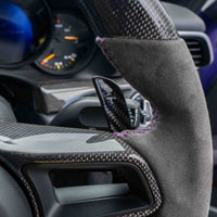 PORSCHE 911/CAYMAN/BOXSTER/CAYENNE/MACAN 2013+ MAGNETIC CARBON FIBRE PADDLES