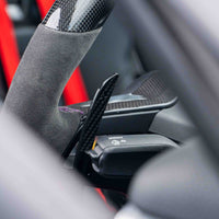 PORSCHE 911/CAYMAN/BOXSTER/CAYENNE/MACAN 2013+ MAGNETIC CARBON FIBRE PADDLES