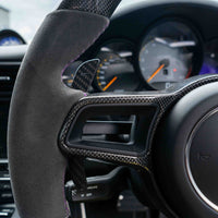 PORSCHE 911/CAYMAN/BOXSTER/CAYENNE/MACAN 2013+ MAGNETIC CARBON FIBRE PADDLES