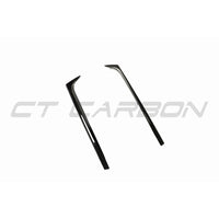 GARNITURE DE FENÊTRE ARRIÈRE VOLKSWAGEN POLO MK5 NOIR BRILLANT