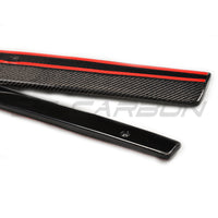 VW GOLF GTD/GTI MK7/7.5 2014-2020 JUPES LATÉRALES EN FIBRE DE CARBONE