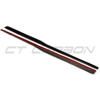 VW GOLF GTD/GTI MK7/7.5 2014-2020 JUPES LATÉRALES EN FIBRE DE CARBONE