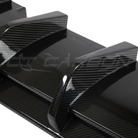 DIFFUSEUR EN FIBRE DE CARBONE VW GOLF MK8 R - DESIGN CT