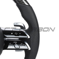 MERCEDES BENZ 2022+ AMG CARBON FIBRE / ALCANTARA CUSTOM STEERING WHEEL