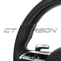 MERCEDES BENZ 2022+ AMG CARBON FIBRE / ALCANTARA CUSTOM STEERING WHEEL
