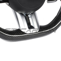 MERCEDES BENZ 2022+ AMG CARBON FIBRE / ALCANTARA CUSTOM STEERING WHEEL
