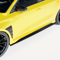 AUDI RS3 8Y 2022+ CARBON FIBRE SIDE SKIRTS - CT DESIGN V2
