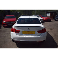 BLAK BY CT Diffuser BMW 4 Series F32/F33/F36 Gloss Black Dual Exit Exhaust Diffuser - BLAK BY CT CARBON