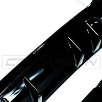BLAK BY CT Diffuser MERCEDES A-CLASS W177 GLOSS BLACK QUAD TIP DIFFUSER