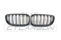 BLAK BY CT GRILLE BMW E90 3 SERIES LCI DOUBLE SLAT BLACK GRILLES - BLAK BY CT CARBON