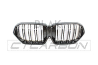 BLAK BY CT Grille BMW G06 X6 DOUBLE SLAT BLACK GRILLES - BLAK BY CT CARBON