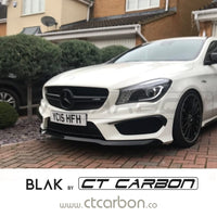 BLAK BY CT Grille MERCEDES W176 A-CLASS & CLA-CLASS 2010-2016 BLACK GRILLE - BLAK BY CT CARBON