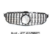 BLAK BY CT Grille MERCEDES W205 C63 AMG 2014-2018 AMG GT BLACK GRILLE (WITH CAMERA)