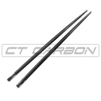VOLKSWAGEN POLO MK6 2017-2020 GLOSS BLACK SIDE SKIRTS