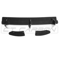 BLAK BY CT SPLITTER VOLKSWAGEN GOLF R MK7.5 2017-2020 GLOSS BLACK DIFFUSER EXTENSION