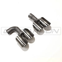 BLAK BY CT Vehicles & Parts BMW X3 G01 (17-21) GLOSS BLACK DIFFUSER WITH TIPS