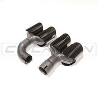 BLAK BY CT Vehicles & Parts BMW X3 G01 (17-21) GLOSS BLACK DIFFUSER WITH TIPS