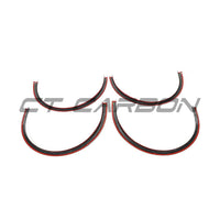 CT CARBON ARCHES TESLA MODEL Y CARBON FIBRE WHEEL ARCH TRIM