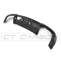 CT CARBON DIFFUSER AUDI A3 S-LINE & S3 FACELIFT 8V SALOON CARBON FIBRE DIFFUSER