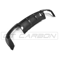 CT CARBON DIFFUSER AUDI A3 S-LINE & S3 FACELIFT 8V SALOON CARBON FIBRE DIFFUSER