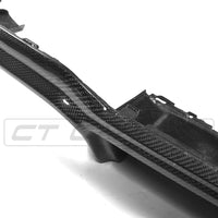 CT CARBON DIFFUSER AUDI A3 S-LINE & S3 FACELIFT 8V SALOON CARBON FIBRE DIFFUSER