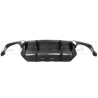 CT CARBON Diffuser BMW F10 M5 CARBON FIBRE DIFFUSER - V STYLE