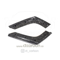 CT CARBON Diffuser BMW M3/M4 (F80 F82 F83) FORGED CARBON FIBRE DIFFUSER - V STYLE