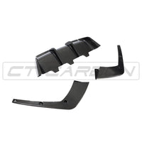 CT CARBON DIFFUSER BMW M6 F06/F12/F13 CARBON FIBRE DIFFUSER - 3 PIECE