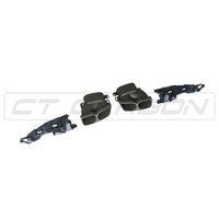 CT CARBON Diffuser MERCEDES C63 W205 SALOON/ESTATE FORGED CARBON FIBRE DIFFUSER - B STYLE