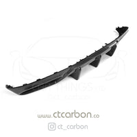 CT CARBON Diffuser MERCEDES W205 C63 & C63 COUPE 2DR CARBON DIFFUSER - OEM+ CT STYLE