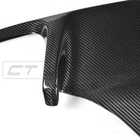 CT CARBON Diffuser PORSCHE MACAN 14-20 CARBON FIBRE DIFFUSER