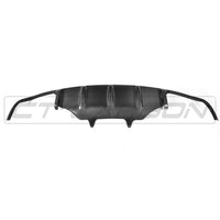 CT CARBON Diffuser PORSCHE MACAN 14-20 CARBON FIBRE DIFFUSER