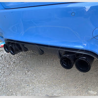 CT CARBON Exhaust Tips BMW CARBON EXHAUST TIPS 135i/140i/235i/240i/335i/340i/435i/440i - BLACK (SET OF 2)