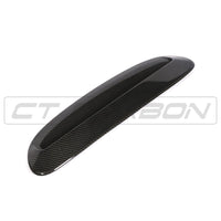 CT CARBON Exhaust Tips MINI COOPER S / JCW F56 CARBON FIBRE BONNET SCOOP COVER